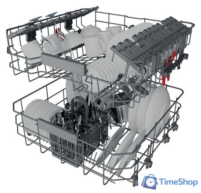 Встраиваемая посудомоечная машина Whirlpool WIO 3C33 E 6.5 - Изображение №3 — Интернет-магазин Time-Shop