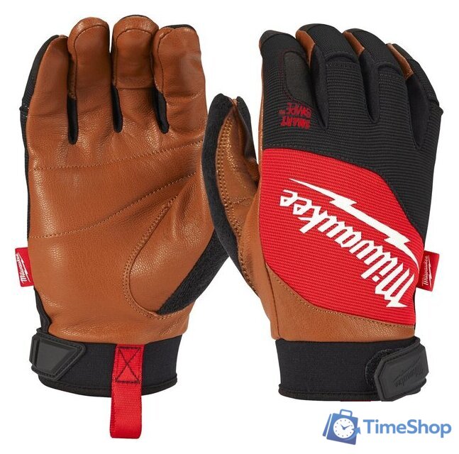 Перчатки из натуральной кожи Milwaukee 4932471913 размер L/9 - Изображение №1 — Интернет-магазин Time-Shop