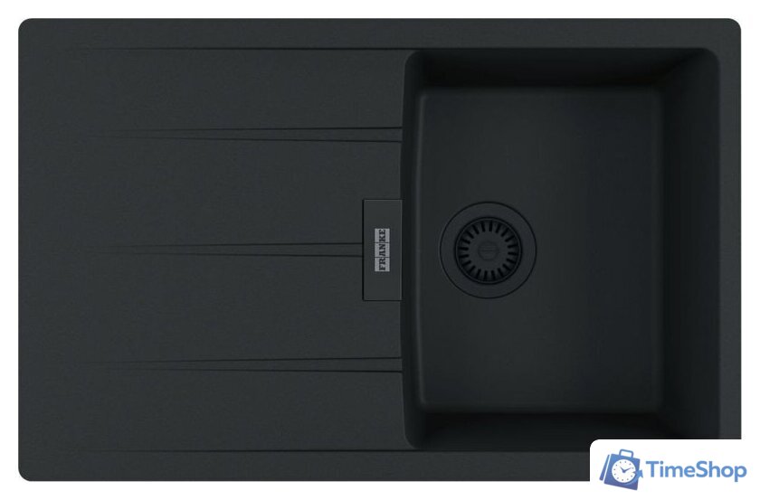 Кухонная мойка Franke Centro CNG 611-78 114.0757.390 (черный матовый) - Изображение №1 — Интернет-магазин Time-Shop