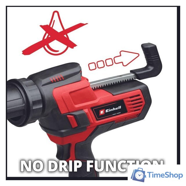 Пистолет для герметика Einhell TE-SG 18/10 Li - Solo (без АКБ) - Изображение №8 — Интернет-магазин Time-Shop