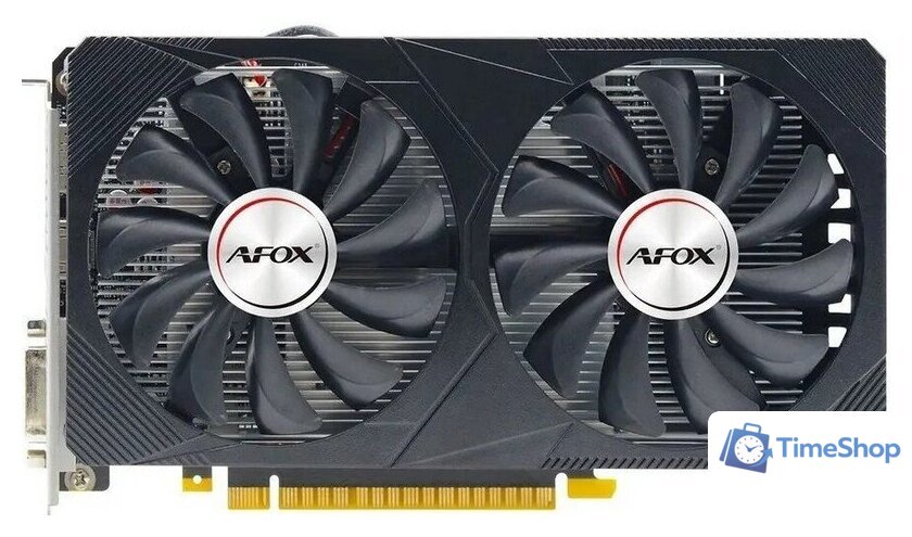 Видеокарта AFOX GeForce GTX 1650 4GB GDDR6 AF1650-4096D6H3-V6 - Изображение №1 — Интернет-магазин Time-Shop