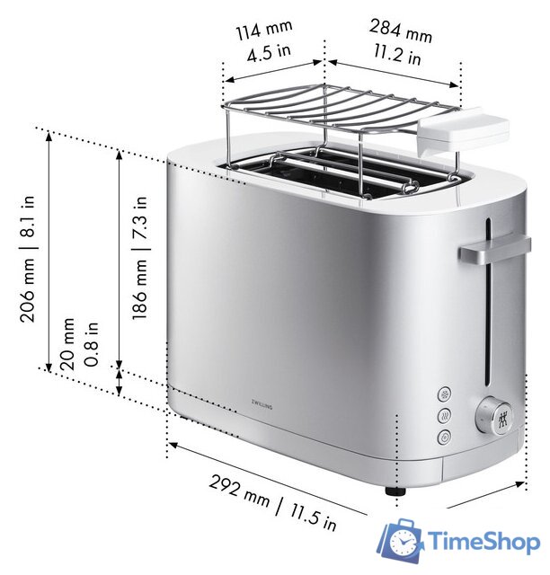 Тостер Zwilling Enfinigy 53008-000-0 - Изображение №5 — Интернет-магазин Time-Shop