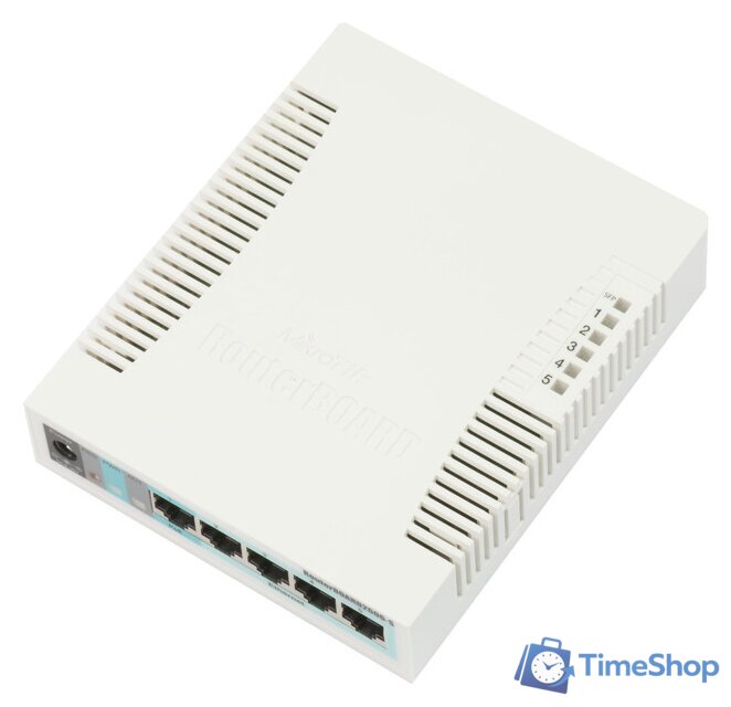 Управляемый коммутатор 2-го уровня Mikrotik RouterBOARD RB260GS - Изображение №1 — Интернет-магазин Time-Shop