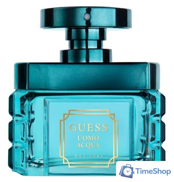 Туалетная вода Guess Uomo Acqua EdT (50 мл) - Изображение №1 — Интернет-магазин Time-Shop