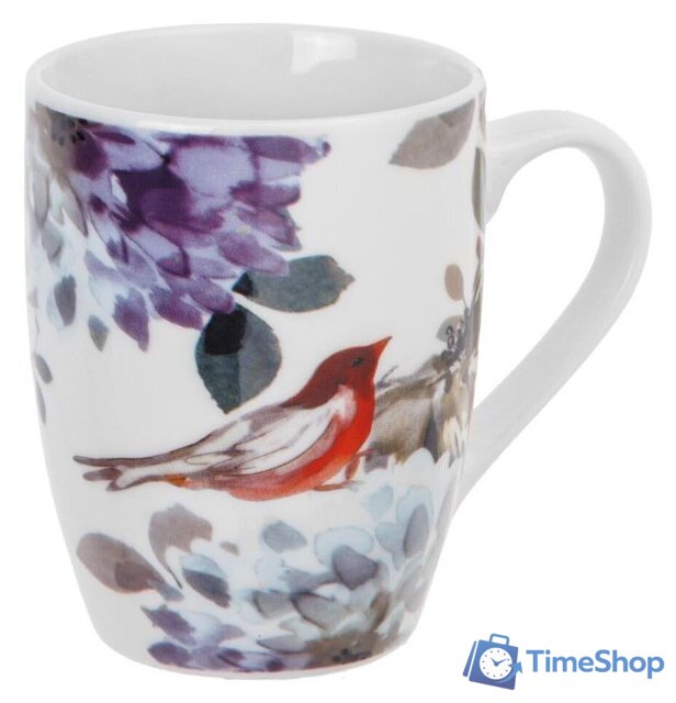 Кружка Perfecto Linea Flower Bird-3 30-063643 - Изображение №2 — Интернет-магазин Time-Shop