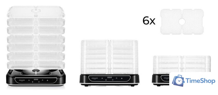 Сушилка для овощей и фруктов Mozano VitaDry 550 W - Изображение №3 — Интернет-магазин Time-Shop