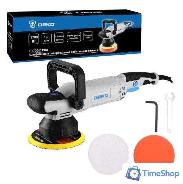 Полировальная машина Deko P1700-D Pro 083-1048 - Изображение №1 — Интернет-магазин Time-Shop