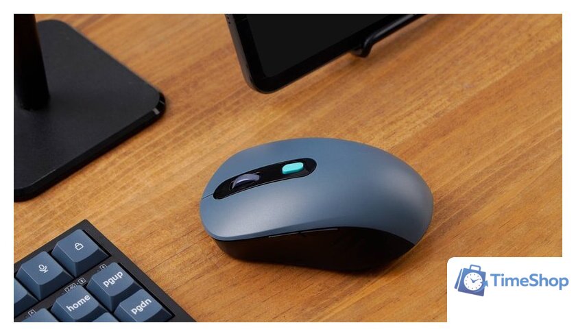 Мышь Keychron BM25 Wireless (серый) - Изображение №4 — Интернет-магазин Time-Shop