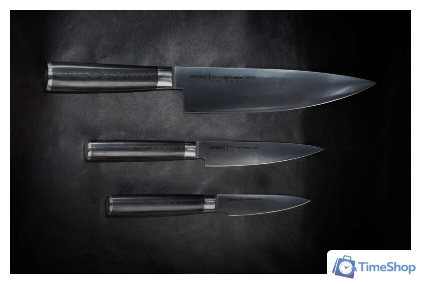 Набор ножей Samura Mo-V SM-0220 - Изображение №2 — Интернет-магазин Time-Shop