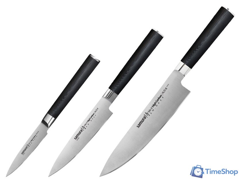 Набор ножей Samura Mo-V SM-0220 - Изображение №1 — Интернет-магазин Time-Shop