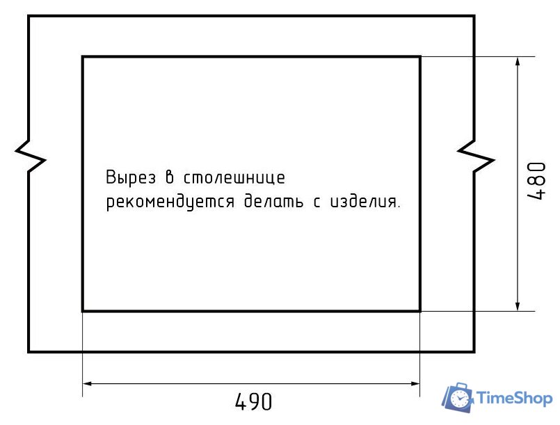 Кухонная мойка GranFest GF-LV-510 (черный) - Изображение №3 — Интернет-магазин Time-Shop