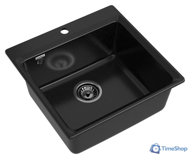 Кухонная мойка GranFest GF-LV-510 (черный) - Изображение №2 — Интернет-магазин Time-Shop