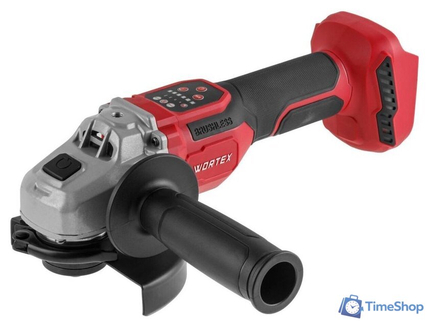 Угловая шлифмашина Wortex CAG 1812-2 SE SET 1334919 (с 1-им АКБ, кейс) - Изображение №2 — Интернет-магазин Time-Shop