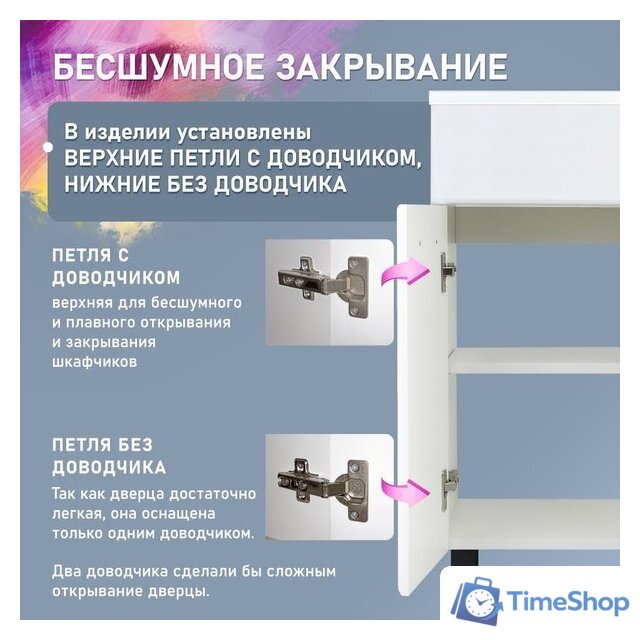  Doratiz Тумба под умывальник Вальс 60 9908.178 - Изображение №7 — Интернет-магазин Time-Shop
