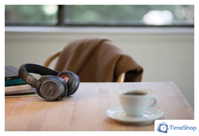 Наушники Plantronics Voyager 8200 UC (черный) - Изображение №6 — Интернет-магазин Time-Shop
