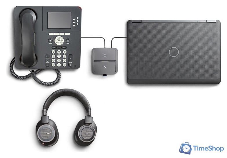 Наушники Plantronics Voyager 8200 UC (черный) - Изображение №4 — Интернет-магазин Time-Shop