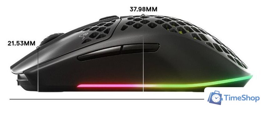 Игровая мышь SteelSeries Aerox 3 Wireless - Изображение №5 — Интернет-магазин Time-Shop