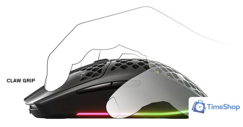 Игровая мышь SteelSeries Aerox 3 Wireless - Изображение №6 — Интернет-магазин Time-Shop