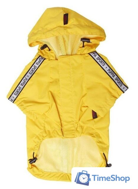 Дождевик для животных Puppia Base Jumper PEAF-RM03-YE-4L (желтый) - Изображение №2 — Интернет-магазин Time-Shop