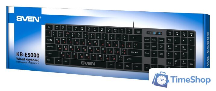 Клавиатура SVEN KB-E5000 - Изображение №5 — Интернет-магазин Time-Shop