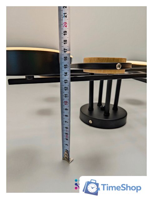 Припотолочная люстра Mirastyle SX-N-8996/8 BK - Изображение №14 — Интернет-магазин Time-Shop