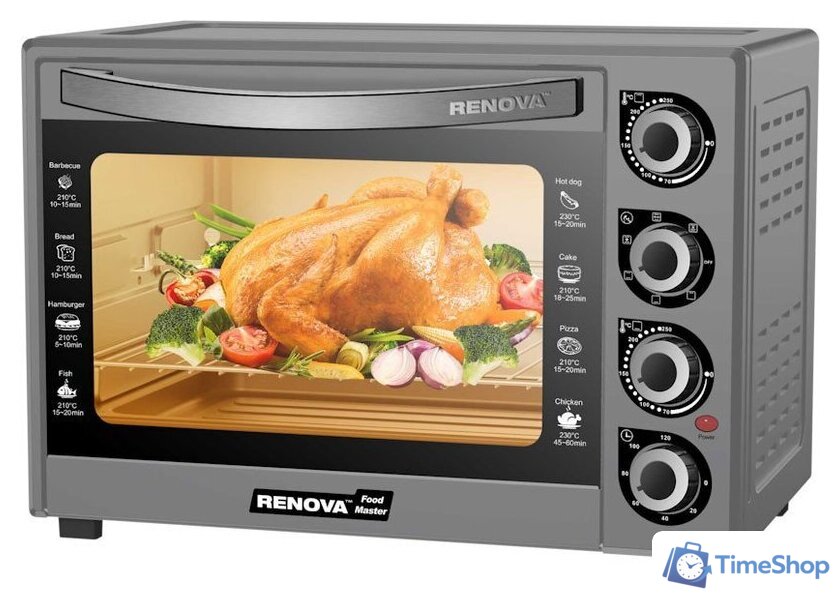 Мини-печь Renova MO-60GFRLTS1 - Изображение №2 — Интернет-магазин Time-Shop