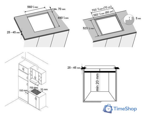 Варочная панель ETA 679090000 - Изображение №5 — Интернет-магазин Time-Shop