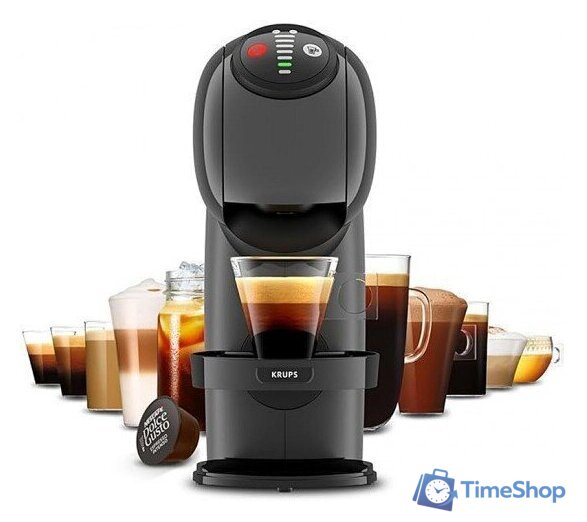 Капсульная кофеварка Krups Genio S KP243B - Изображение №2 — Интернет-магазин Time-Shop