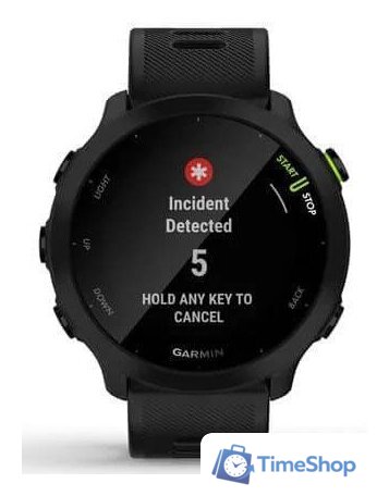 Умные часы Garmin Forerunner 55 (черный) - Изображение №3 — Интернет-магазин Time-Shop