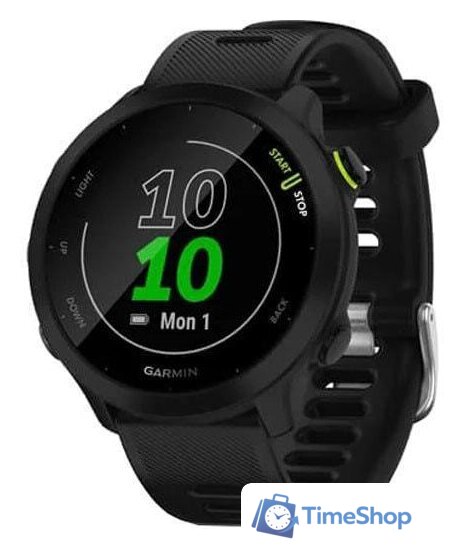 Умные часы Garmin Forerunner 55 (черный) - Изображение №1 — Интернет-магазин Time-Shop