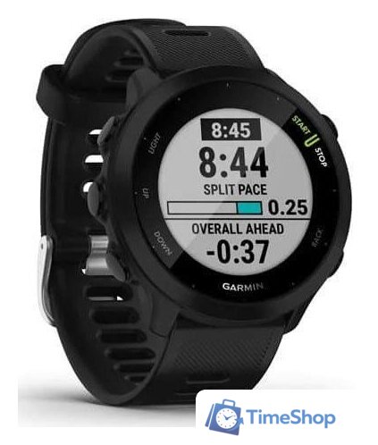 Умные часы Garmin Forerunner 55 (черный) - Изображение №2 — Интернет-магазин Time-Shop