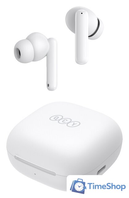 Наушники QCY T13 ANC (белый) - Изображение №1 — Интернет-магазин Time-Shop