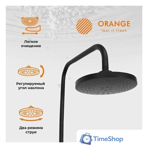 Душевая система  ORANGE M19-932b - Изображение №4 — Интернет-магазин Time-Shop