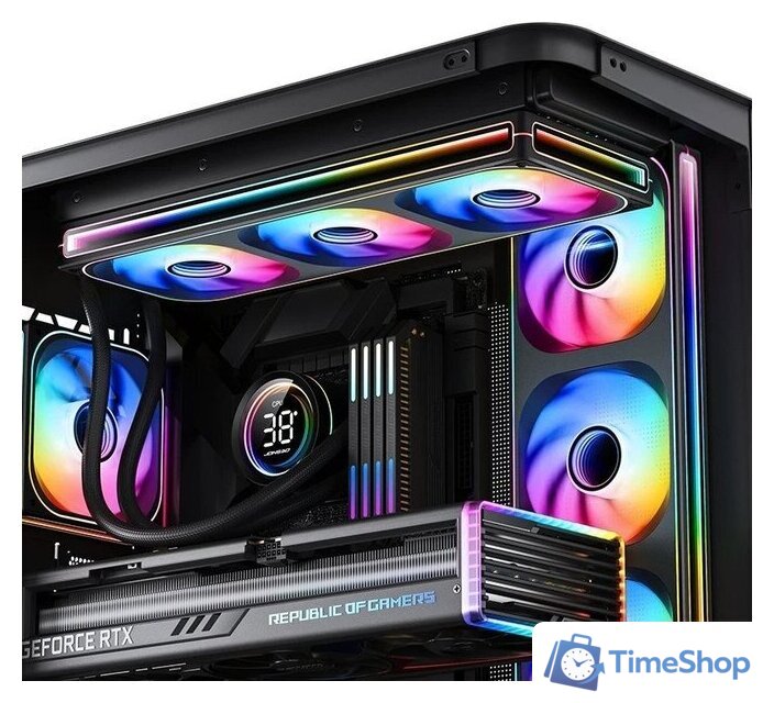 Вентилятор для корпуса Jonsbo ZB-120BR (черный) - Изображение №3 — Интернет-магазин Time-Shop