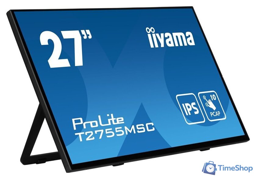 Портативный монитор iiyama ProLite T2755MSC-B1 - Изображение №2 — Интернет-магазин Time-Shop