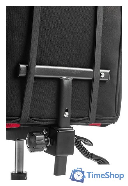 Игровое (геймерское) кресло Mio Tesoro Примо 8011 (черный/красный) - Изображение №9 — Интернет-магазин Time-Shop