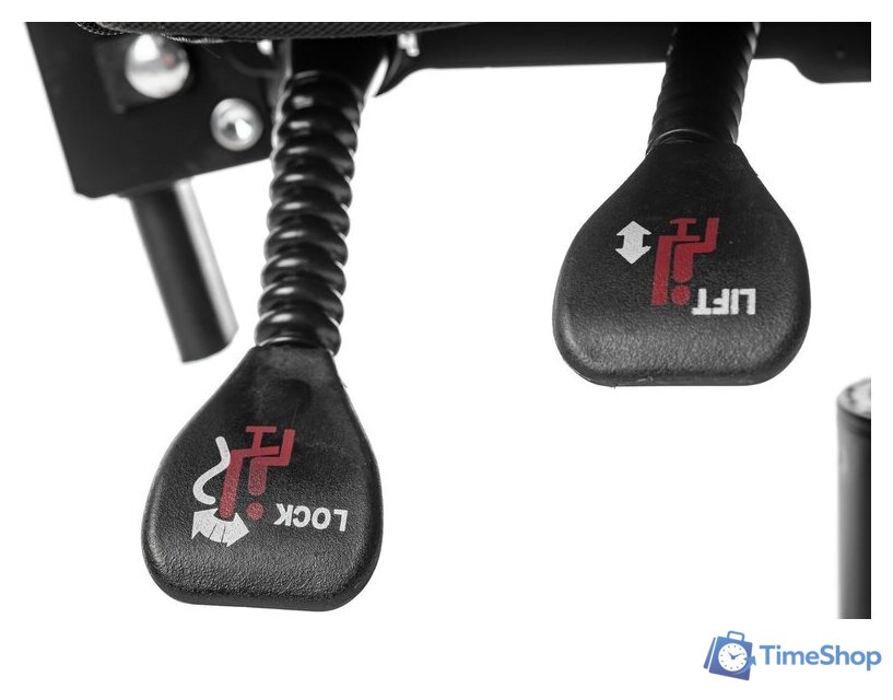 Игровое (геймерское) кресло Mio Tesoro Примо 8011 (черный/красный) - Изображение №11 — Интернет-магазин Time-Shop