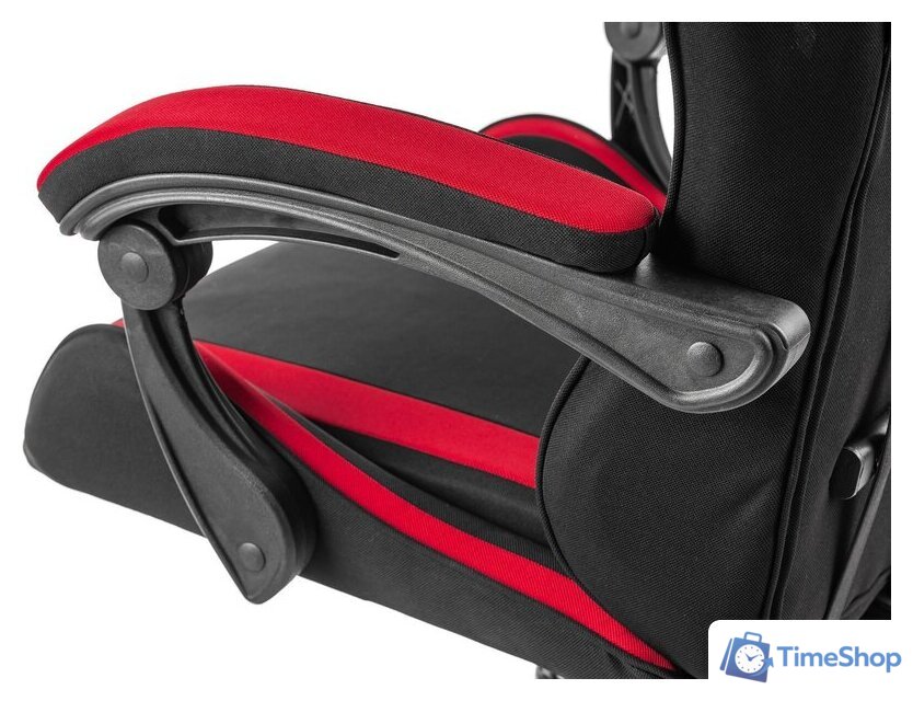 Игровое (геймерское) кресло Mio Tesoro Примо 8011 (черный/красный) - Изображение №5 — Интернет-магазин Time-Shop