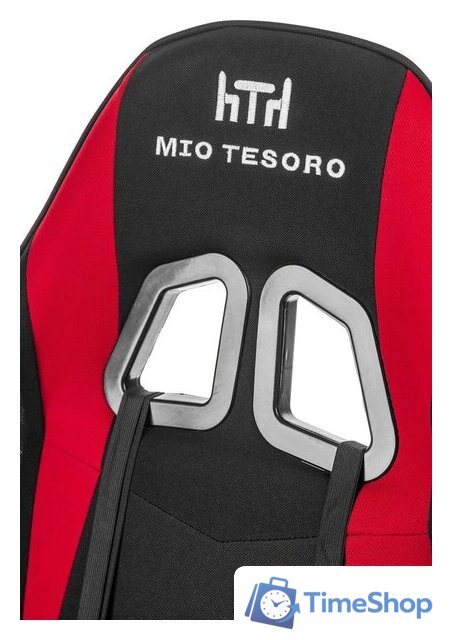 Игровое (геймерское) кресло Mio Tesoro Примо 8011 (черный/красный) - Изображение №6 — Интернет-магазин Time-Shop