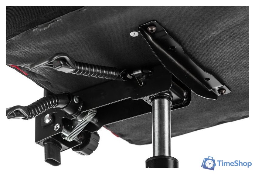 Игровое (геймерское) кресло Mio Tesoro Примо 8011 (черный/красный) - Изображение №10 — Интернет-магазин Time-Shop