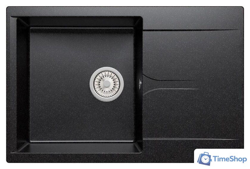 Кухонная мойка Polygran Gals 760 (черный 16) - Изображение №1 — Интернет-магазин Time-Shop