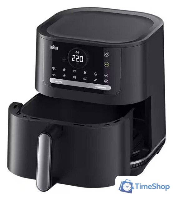 Аэрогриль (аэрофритюрница) Braun MultiFry 5 2-in-1 HF 5054I - Изображение №3 — Интернет-магазин Time-Shop