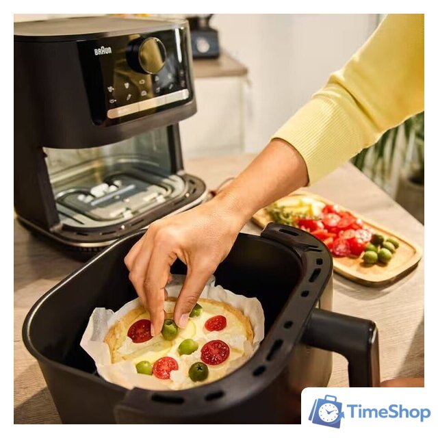 Аэрогриль (аэрофритюрница) Braun MultiFry 5 2-in-1 HF 5054I - Изображение №4 — Интернет-магазин Time-Shop