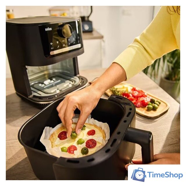 Аэрогриль (аэрофритюрница) Braun MultiFry 5 2-in-1 HF 5054I - Изображение №9 — Интернет-магазин Time-Shop