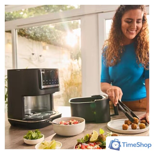 Аэрогриль (аэрофритюрница) Braun MultiFry 5 2-in-1 HF 5054I - Изображение №5 — Интернет-магазин Time-Shop