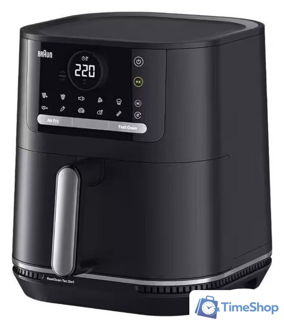Аэрогриль (аэрофритюрница) Braun MultiFry 5 2-in-1 HF 5054I - Изображение №2 — Интернет-магазин Time-Shop