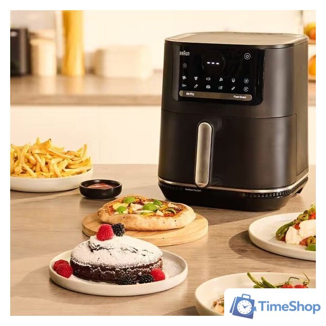 Аэрогриль (аэрофритюрница) Braun MultiFry 5 2-in-1 HF 5054I - Изображение №7 — Интернет-магазин Time-Shop