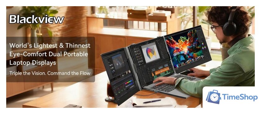 Портативный монитор Blackview DCM6 Pro - Изображение №7 — Интернет-магазин Time-Shop