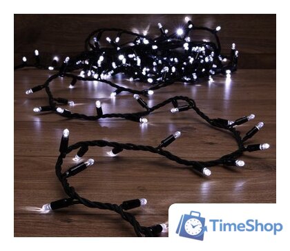 Светодиодная гирлянда ULED ULED-SL-100-24V-(B-F-W/W) - Изображение №1 — Интернет-магазин Time-Shop