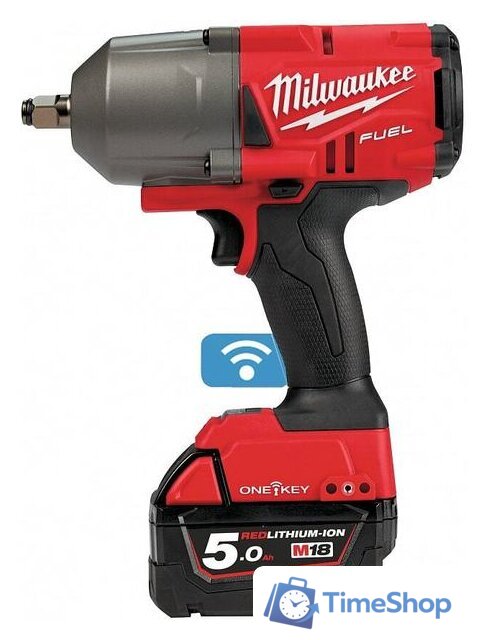 Гайковерт Milwaukee M18 ONEFHIWF12-502X 4933459727 (с 2-мя АКБ, кейс) - Изображение №1 — Интернет-магазин Time-Shop